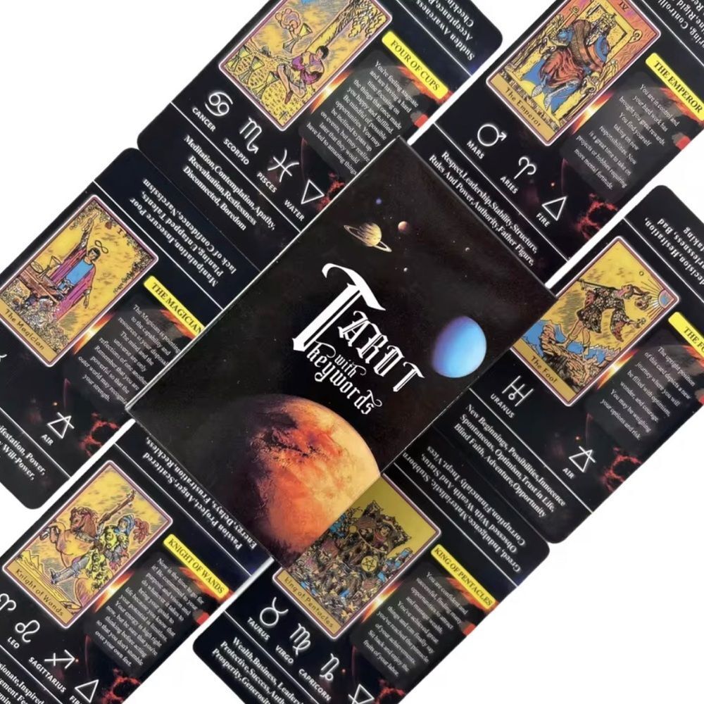 Tarot Keywords Card Set